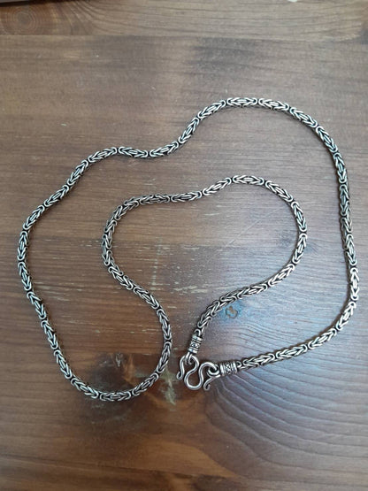 Byzantine Chain, Sterling Silver