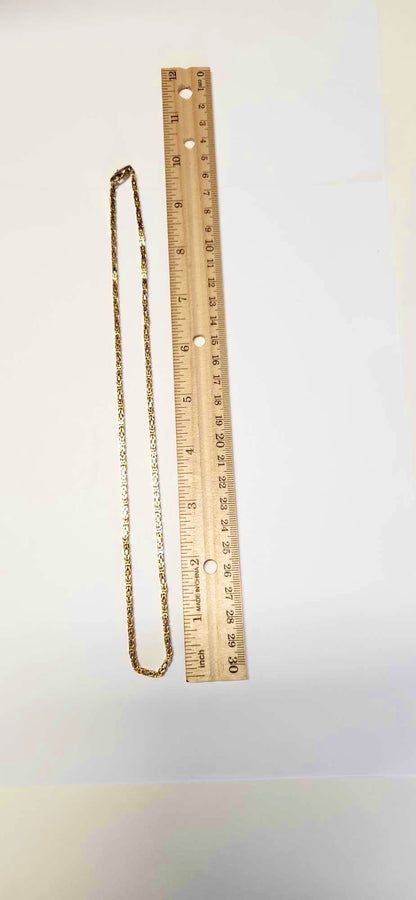 20“ Byzantine Chain, 14K Gold