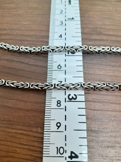 Byzantine Chain, Sterling Silver