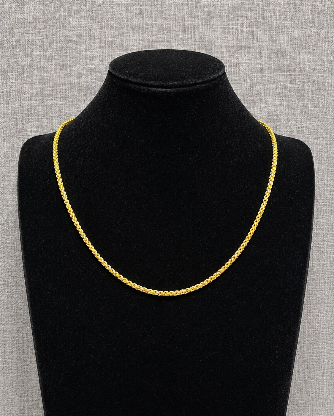 Franco Chain, 14k Gold, 3mm
