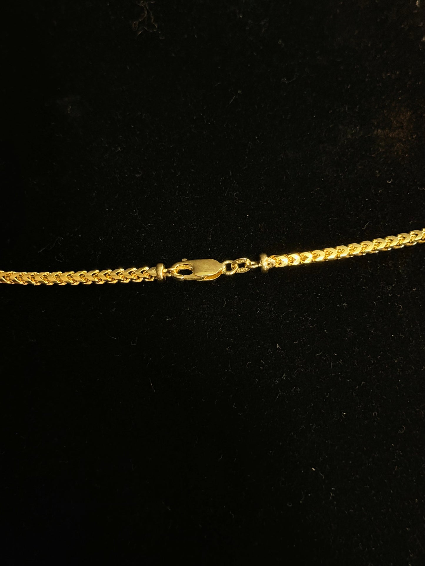 Franco Chain, 14k Gold, 3mm