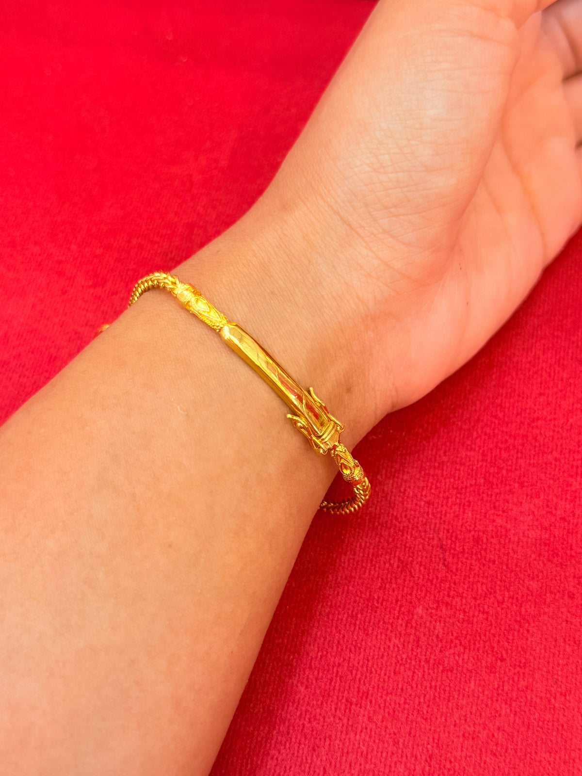 13.9g, 7.5”, Classic Franco Bracelet, 24K Gold