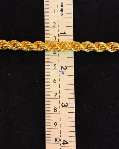 Rope Chain, 23K Gold