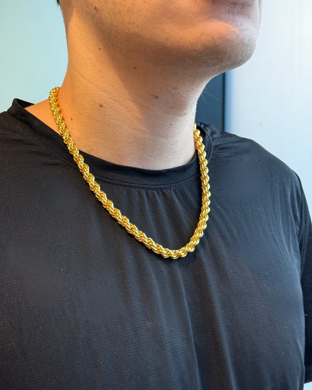 Rope Chain, 23K Gold