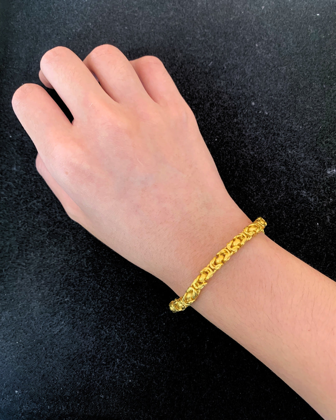 Byzantine Bracelet, 24K Gold