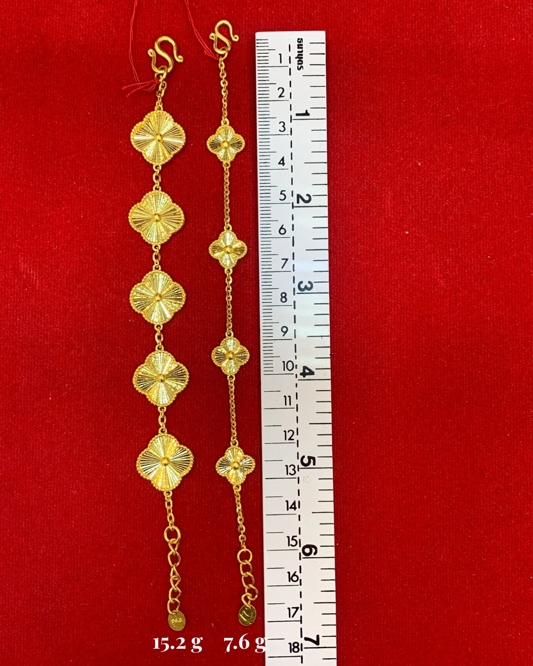 Van Cleef Bracelet, 23k Gold