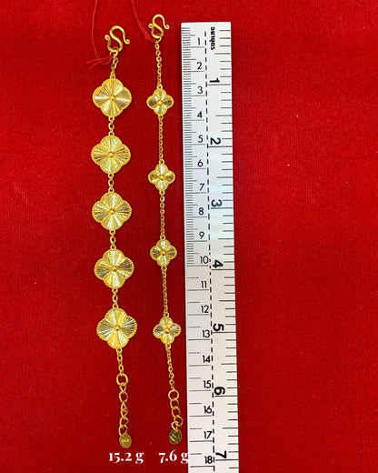 Van Cleef Bracelet, 23k Gold