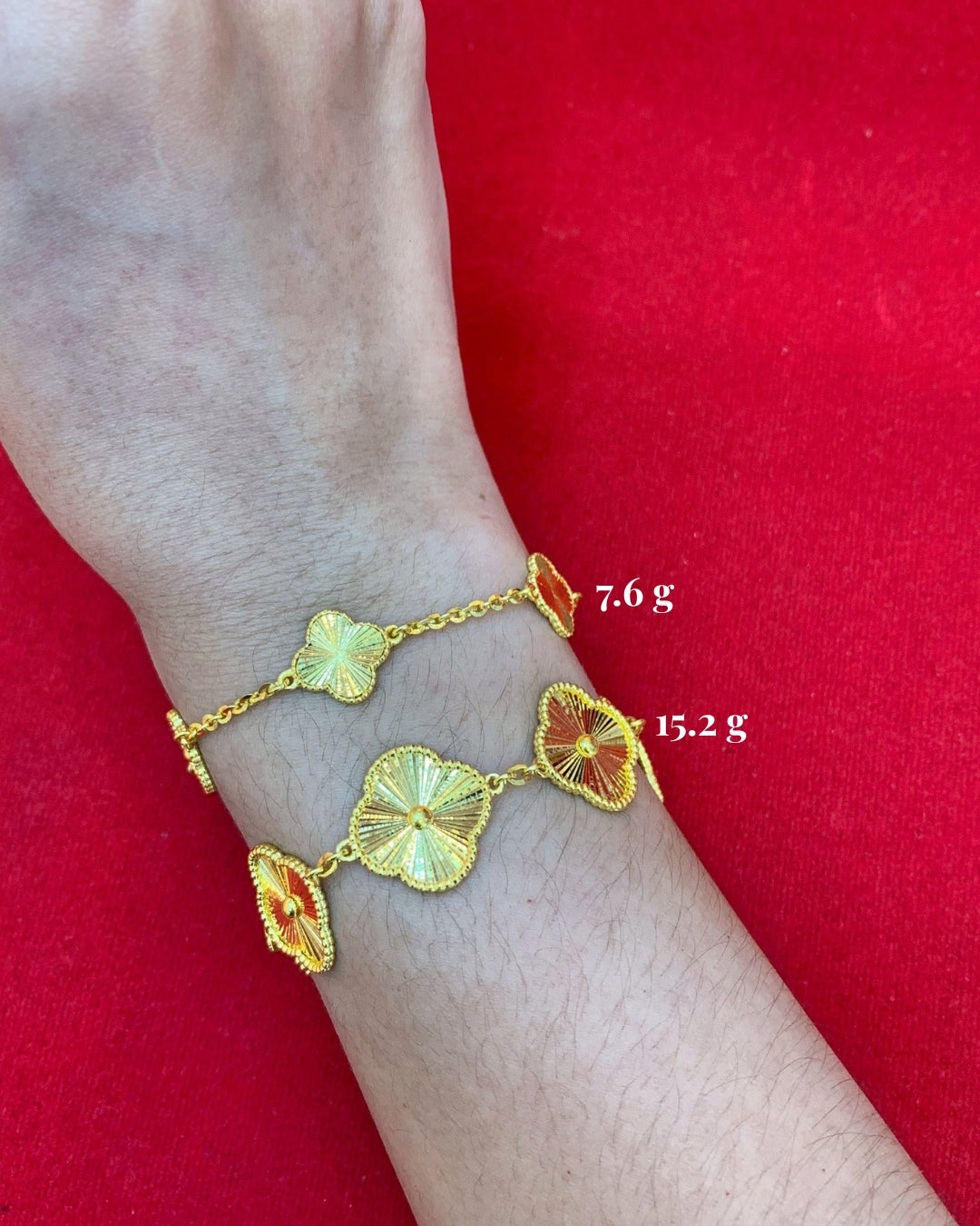 Van Cleef Bracelet, 23k Gold