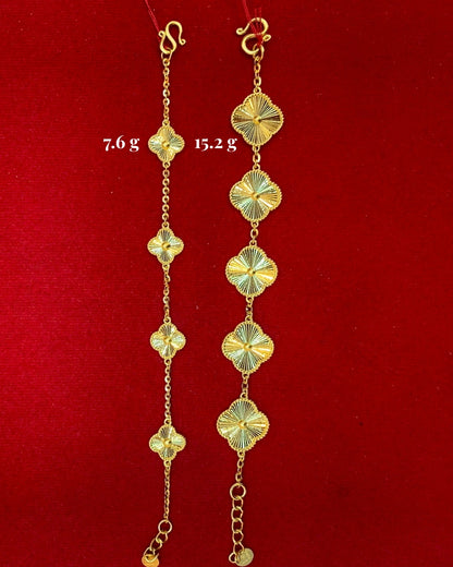 Van Cleef Bracelet, 23k Gold