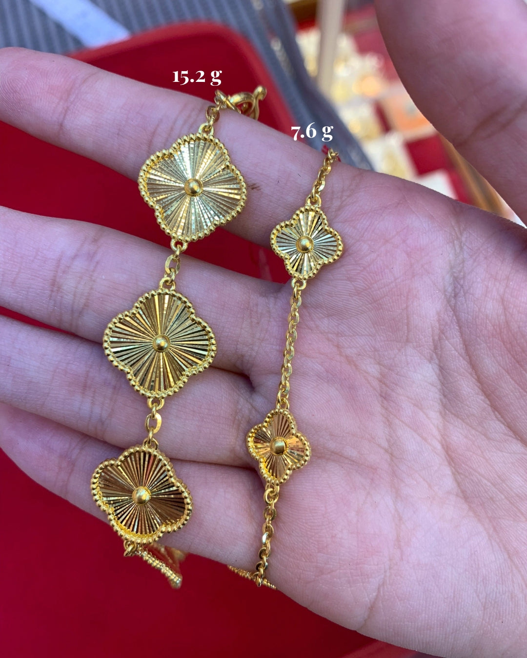 Van Cleef Bracelet, 23k Gold