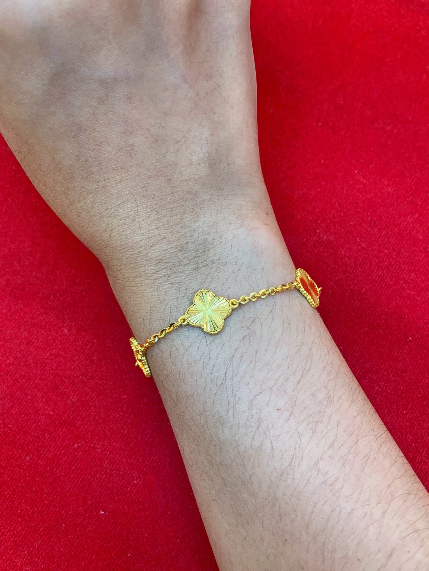 Van Cleef Bracelet, 23k Gold