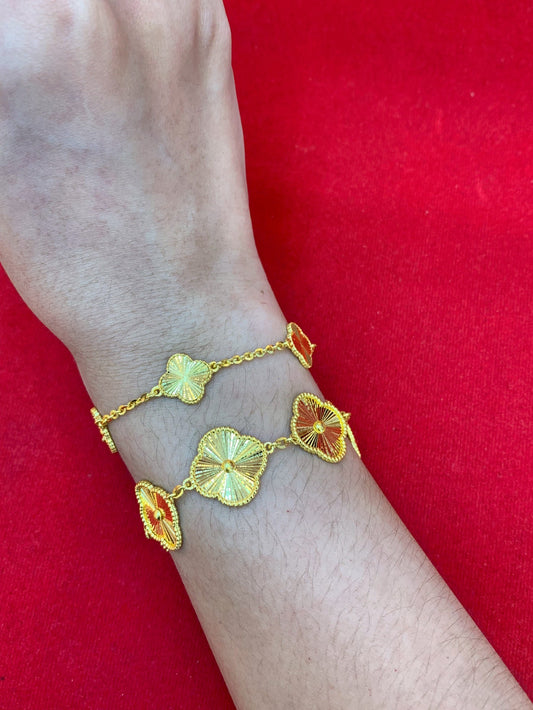 Van Cleef Bracelet, 23k Gold