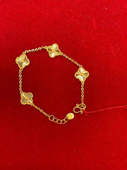Van Cleef Bracelet, 23k Gold
