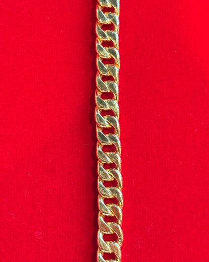 Miami Cuban Bracelet, 24K