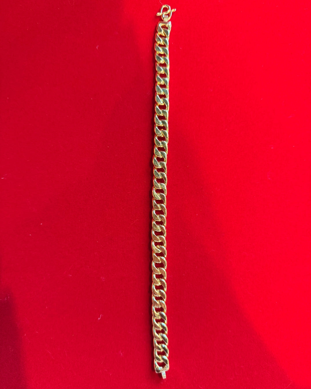 Miami Cuban Bracelet, 24K