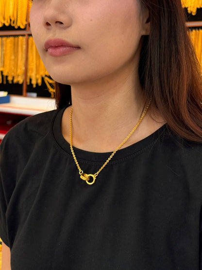 Designer Necklace, 23k Gold