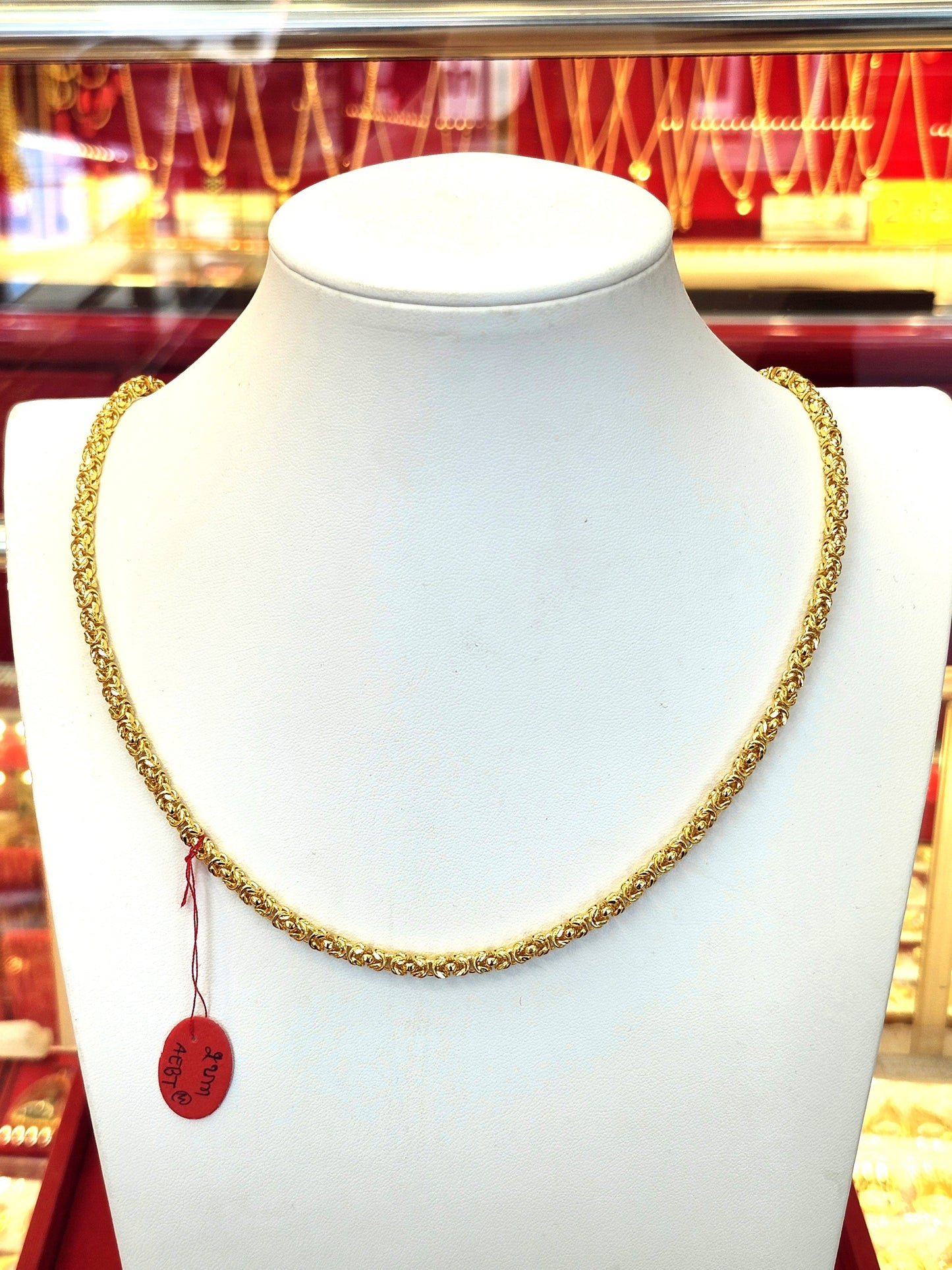 23k Thai Gold Byzantine Chain