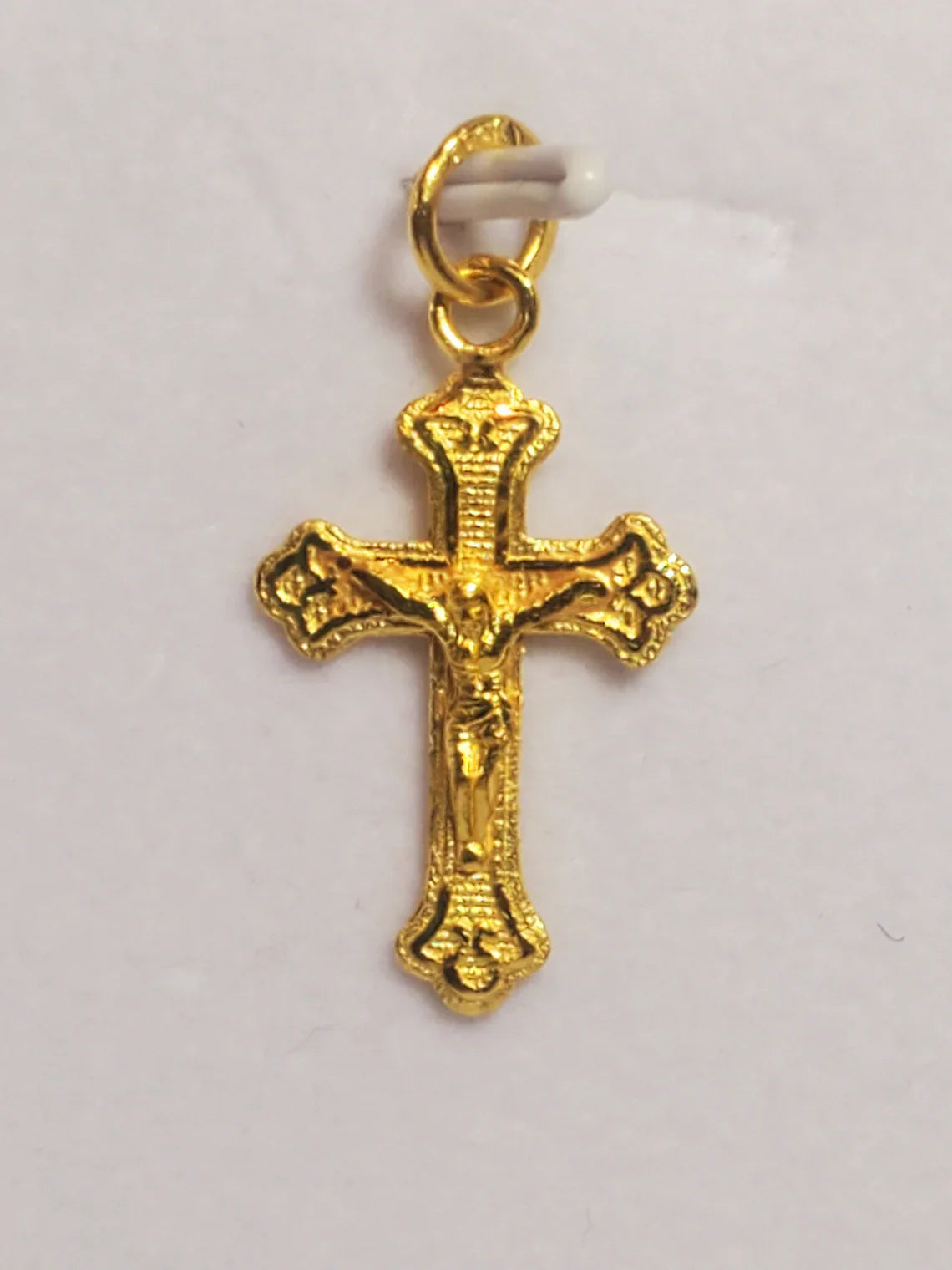 Crucifix Pendant, 23K Gold