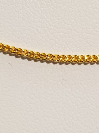 23K Thai Gold Franco Necklace