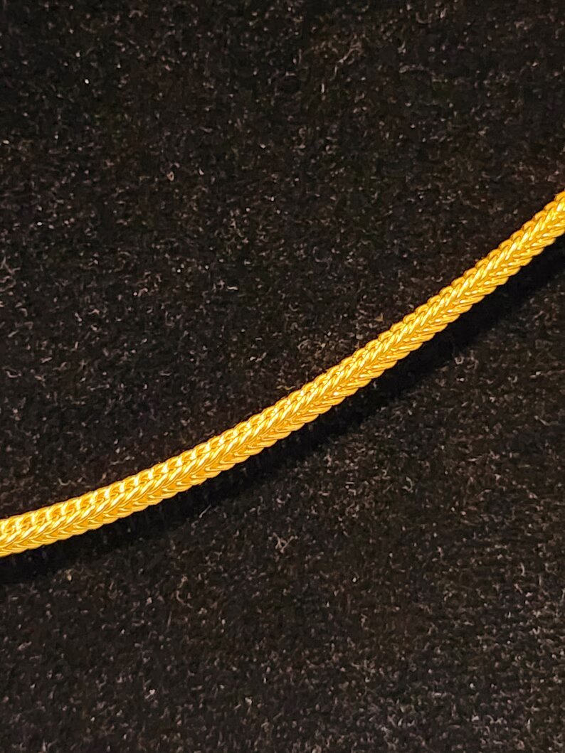 Thai Franco Necklace, 23K Gold