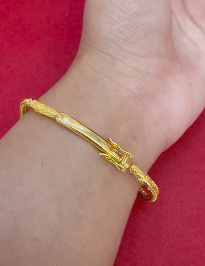 13.9g, 7.5”, Classic Franco Bracelet, 24K Gold