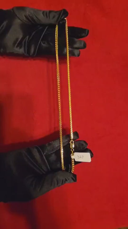 Franco Chain, 14k Gold, 26.6g