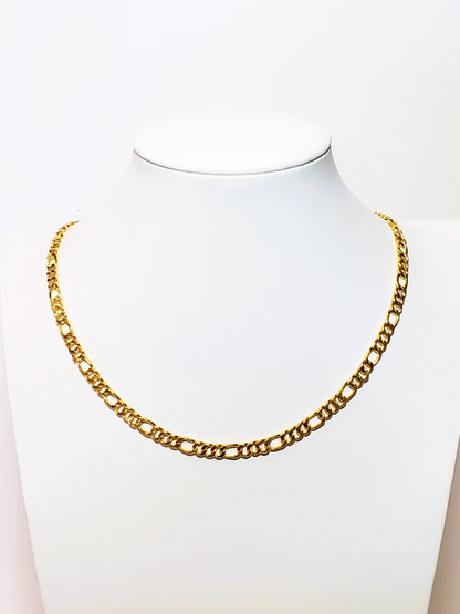 30.5g, 20", Figaro Chain, 23K Gold