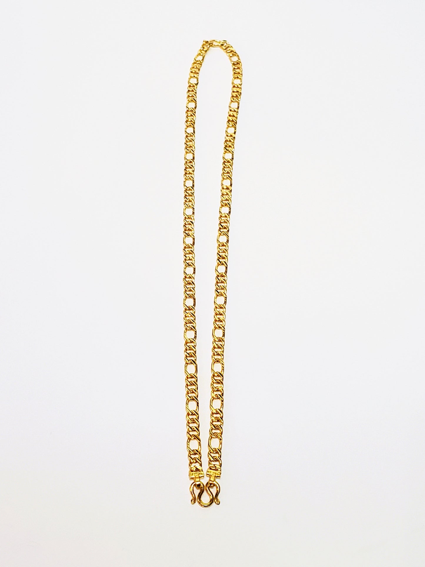 23k Thai Gold Figaro Chain