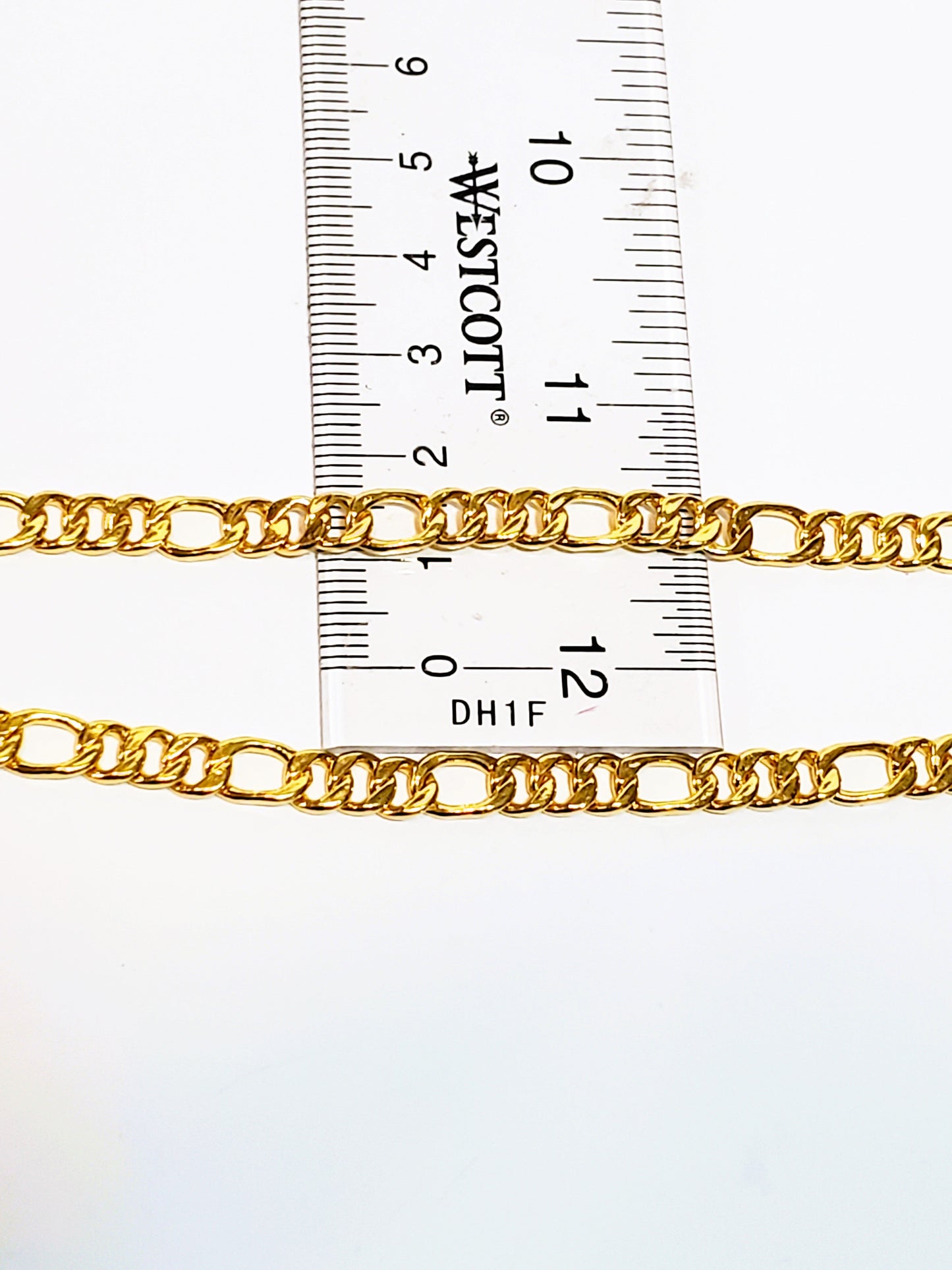 23k Thai Gold Figaro Chain